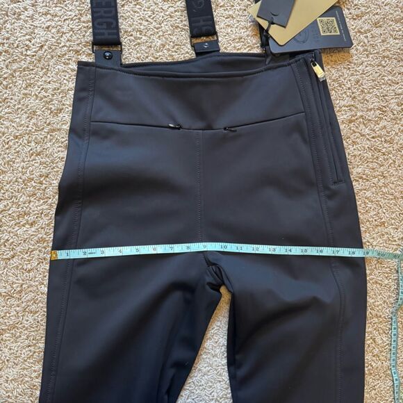 GOLDBERGH WOMEN'S HIGH END SALOPETTE SKI PANTS SKI BIBS BLACK NWT 12 - Picture 6 of 7